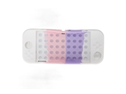 Capa de Silicone resistente para Switch OLED com cores branco, roxo, rosa EOOCOO