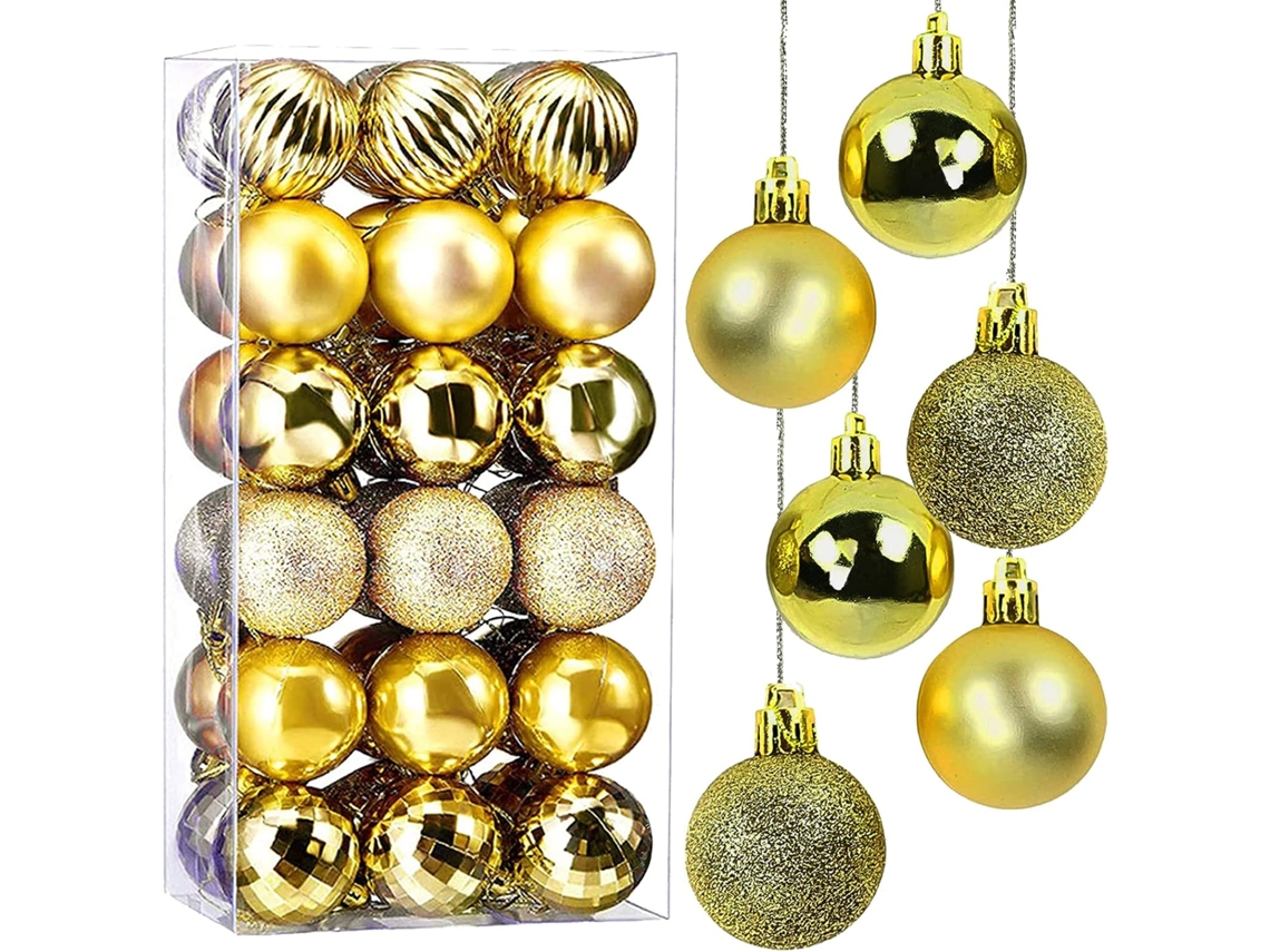 Enfeite De Natal - Dourado