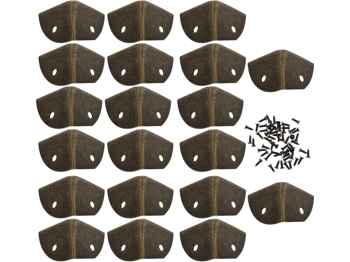 Protetores De Canto Para Móveis De Café, Design De Quatro Cantos, Liga De Zinco, 20