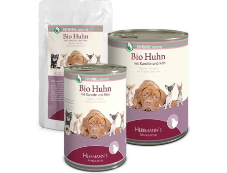 Ração para Cães  (800 g - Húmida - Todas as Idades - Sabor: Frango com Cenoura)