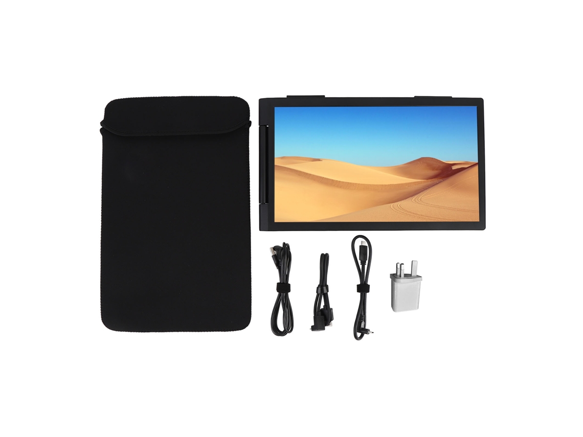 Monitor externo para laptop com tela FHD 1080p EOOCOO