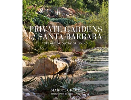 Livro private gardens of santa barbara de margie grace (inglês)