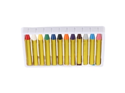 Lápis De Cor Corporal E Facial 12 Cores Para Pintura