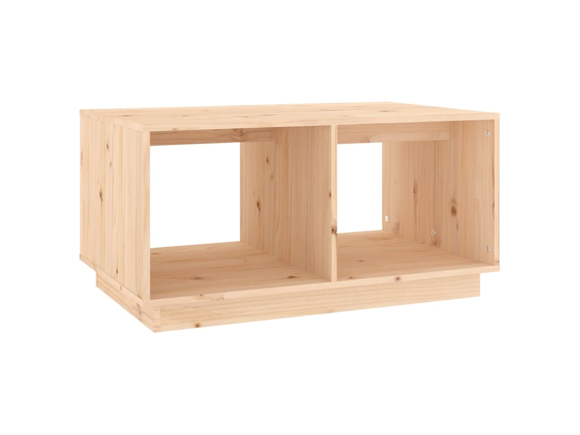 Mesa de Centro 80x50x40 Cm Madeira de Pinho Maciça MAISON EXCLUSIVE