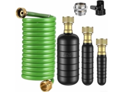 Kit De Drenagem De 3 Peças (3,5 X 15,2) Com Mangueira Retrátil E Válvula De Fechamento.