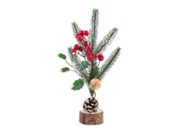 Árvore De Natal Pequena Laxiscreed De 30cm Com Base, Decoração Para Escritório, Compra Online