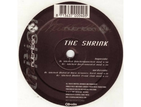 Vinil Wicked, The Shrink Nutrition