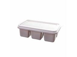 Bandeja de Gelo Silicone com Tampa 6 Compartimentos Fácil de Usar para Casa S/MARCA