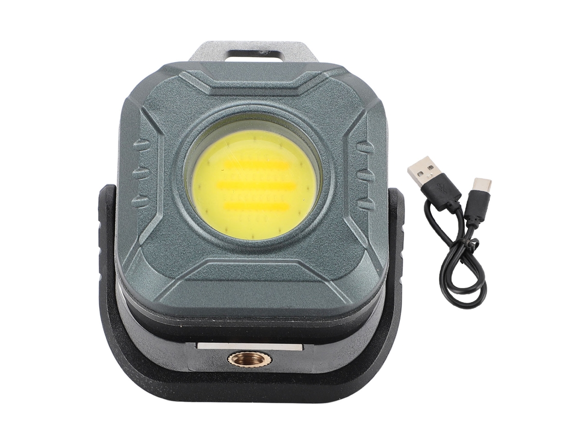 Rebe-luz De Trabalho Led Portátil Recarregável Magnética 500lm Resistente À Água Ipx5 Para Camping E Manutenção De Carros