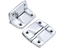 Dobradiças Giratórias Ocultas Para Portas, 2 Peças, Dobradiça De Suporte Metálica 51 * 47mm, Dobrável, Para Portas De