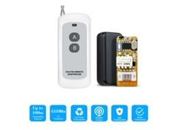 Laxiscreed Interruptor De Controle Remoto Sem Fio 433 Mhz Ultra Mini Com Tensão Ampla