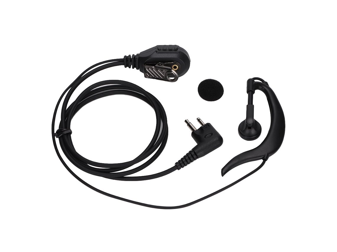 Aetheria fone de Ouvido Intra auricular K Type com Microfone para Walkie Talkie Gp3688 Gp2000 Gp88 Gp300
