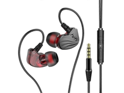 Fones De Ouvido Intra Auriculares Universais Com Fio Para Uso Diário Ly Ebike (cor De Arma)