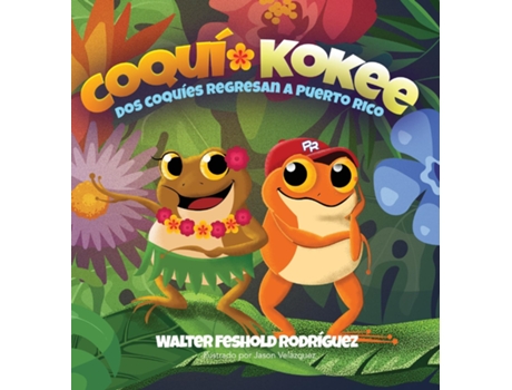 Livro Coquí - Kokee de Walter Feshold Rodríguez (Inglês)