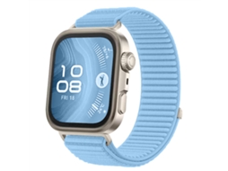 Trançada Nylon Para Huawei Fit 4 Pro/fit 3/fit 5,fecho Magsafe, Respirável Azul Claro Hexinyigjly