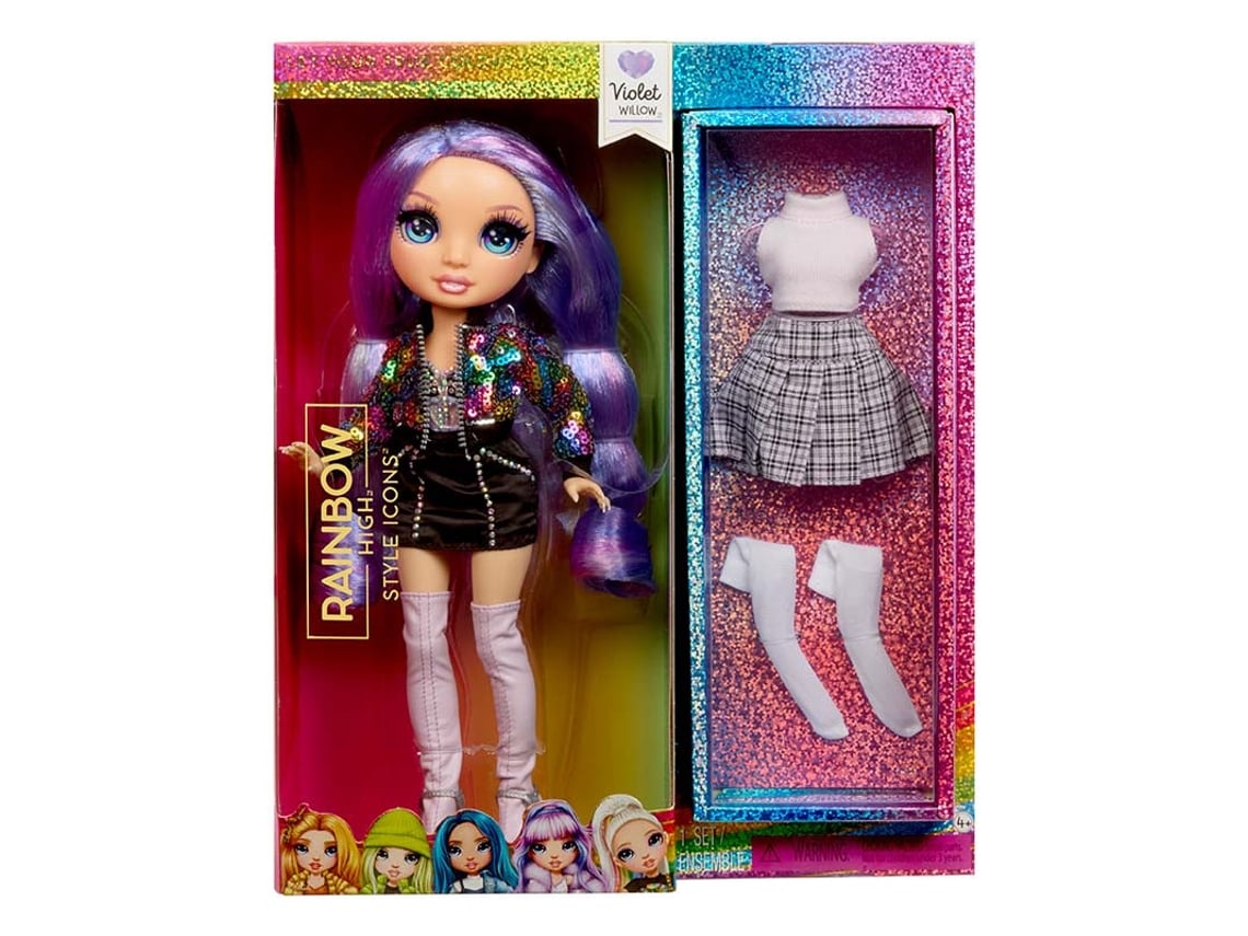 Rainbow High - Boneca Style Icons Violet