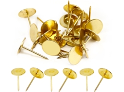 Tachinhas, Pregos De Cabeça Chata Para Móveis, 19 X 30 Mm (diâmetro