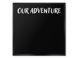 Magnetic Board Our Adventure For The Living Room Espelharte (50x50 Cm)