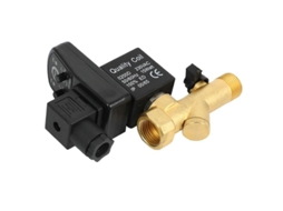 Válvula de drenagem automática 2 vias temporizada para compressor 220V 1/2