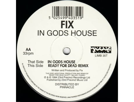 Vinil In Gods House Limbo Records