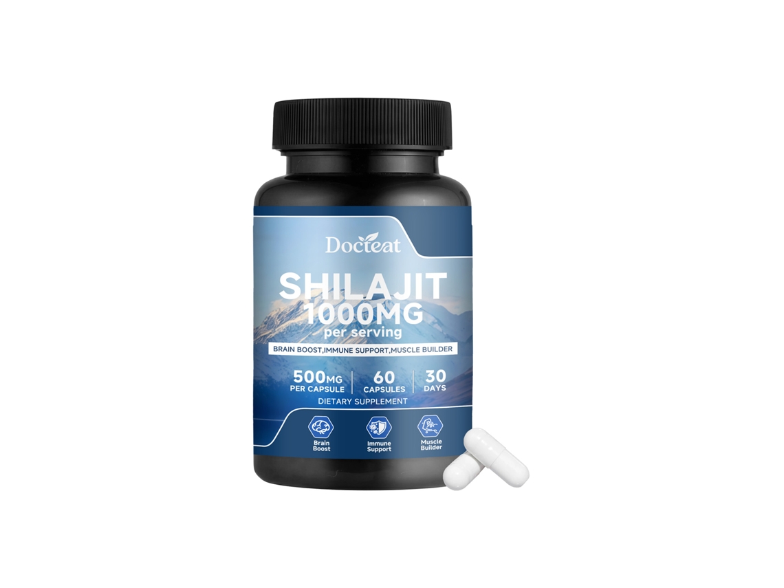 Cápsulas Docteat Shilajit Respiratório Nutricional