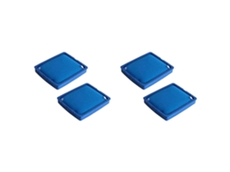 4pcs Hepa Filtro Para Compatível Com Philips Fc9728 Fc9732 Fc9735 Fc9744 Fc9745 Fc9746 Aspirador Elemento Filtrantes Acessórios