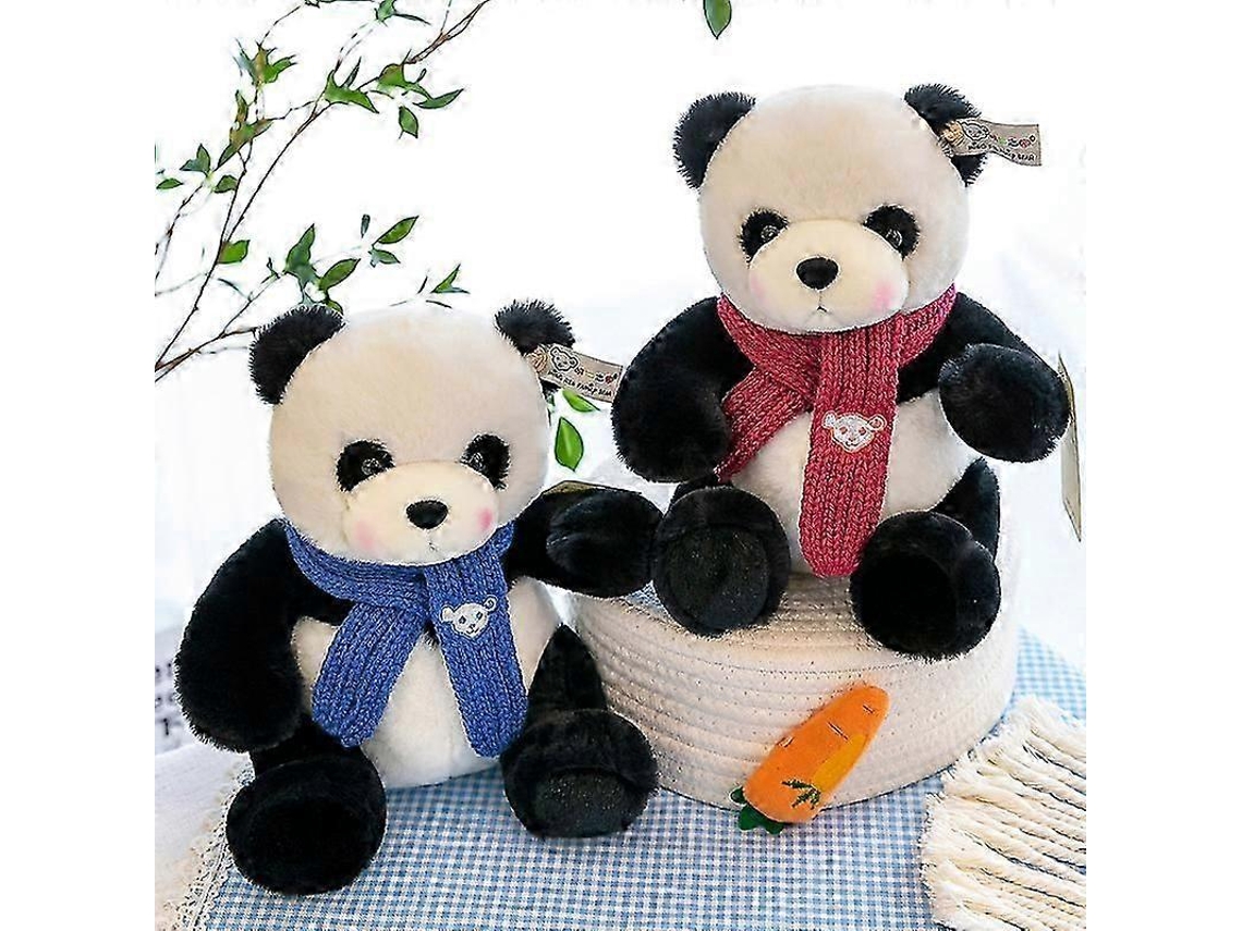 Adorável Par De Bonecos De Pelúcia Panda Presente Perfeito Para Casais E Crianças