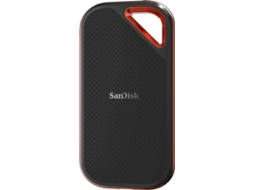 Disco SSD SANDISK Extreme PRO (2000 GB - Preto e Laranja)