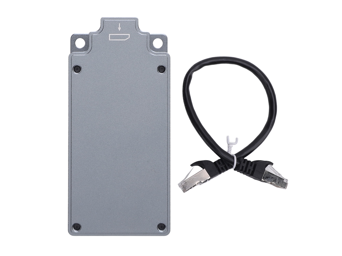 Adaptador Satélite Para Rj45 Kit Ethernet Com Cabo Poe 10/100/1000 Mb/s Alto Desempenho