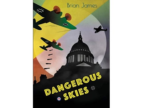 Livro Dangerous Skies de Brian James (Inglês)