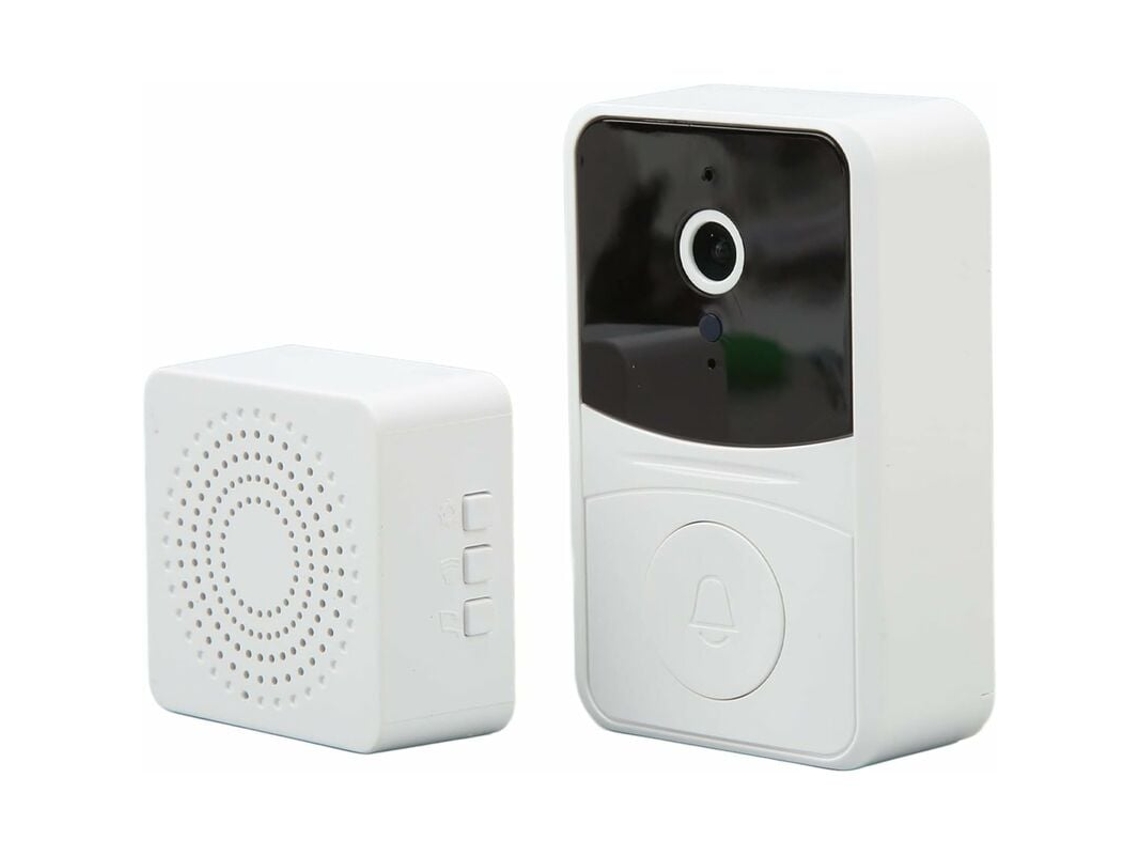 Campainha De Vídeo Sem Fio Ring, Câmera De Vídeo Inteligente Com Áudio Bidirecional E Campainha, Campainha De Segurança Residencial Slowmoose