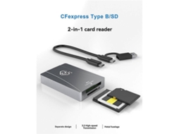Leitor De Cartão Sd Cfexpress Tipo Be Usb 3.2 Gen 2 Cfexpress B
