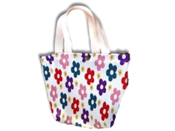 Bolsa Pequena AQUAFORGE em Tecido, Compartimento, Estampa Floral, Adultos