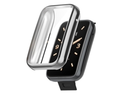 Capa para Smartwatch EOOCOO (quadro de Tpu Eletroplatado, Proteção de Vidro Temperado)