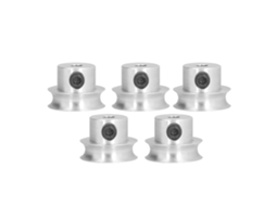 Roldana Redonda Fixada Por Parafuso V-shaped Com Buraco 16mm Para Transmissão De Correia Circular