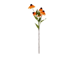 Arranjo de Flores Artificiais de Equinácea da Hill Interiors, Tamanho Único, Cor Laranja. AQUAFORGE