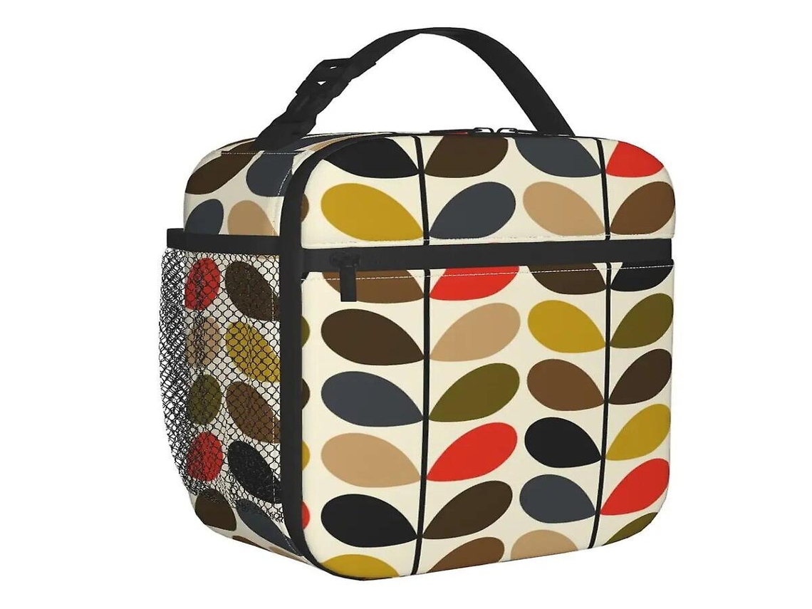 Lurelia Lancheira Bento, Com Isolamento Térmico, Estampa Floral