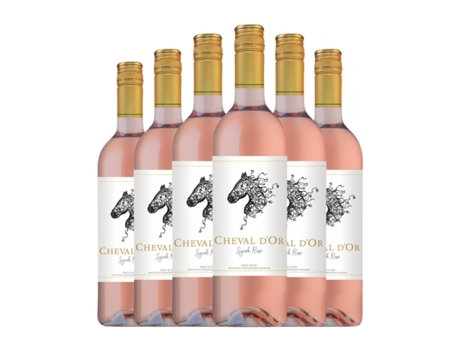 Vinho rosé CHEVAL D'OR Rosé Syrah (0.75 L - 6 Unidades)