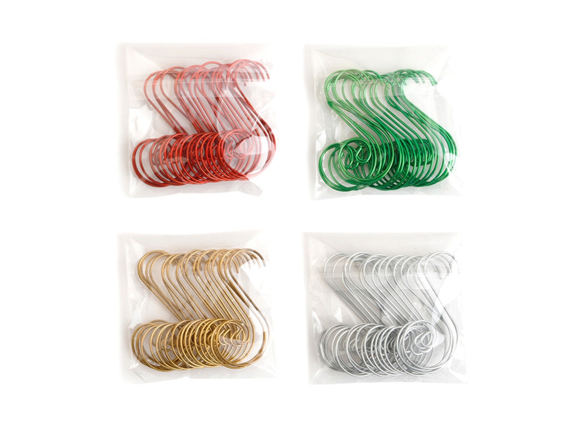 Laxiscreed Pack De 2 Ganchos Natalícios Para Decoração De Árvores De Natal
