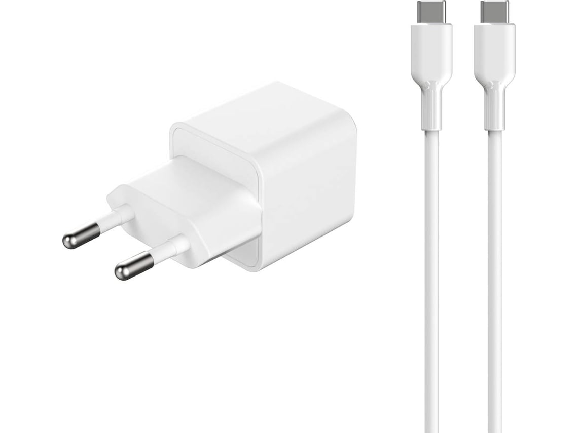 Kit Carregador Parede GOODIS 30W (Outlet Caixa Aberta - 1M - USB-C - Branco)