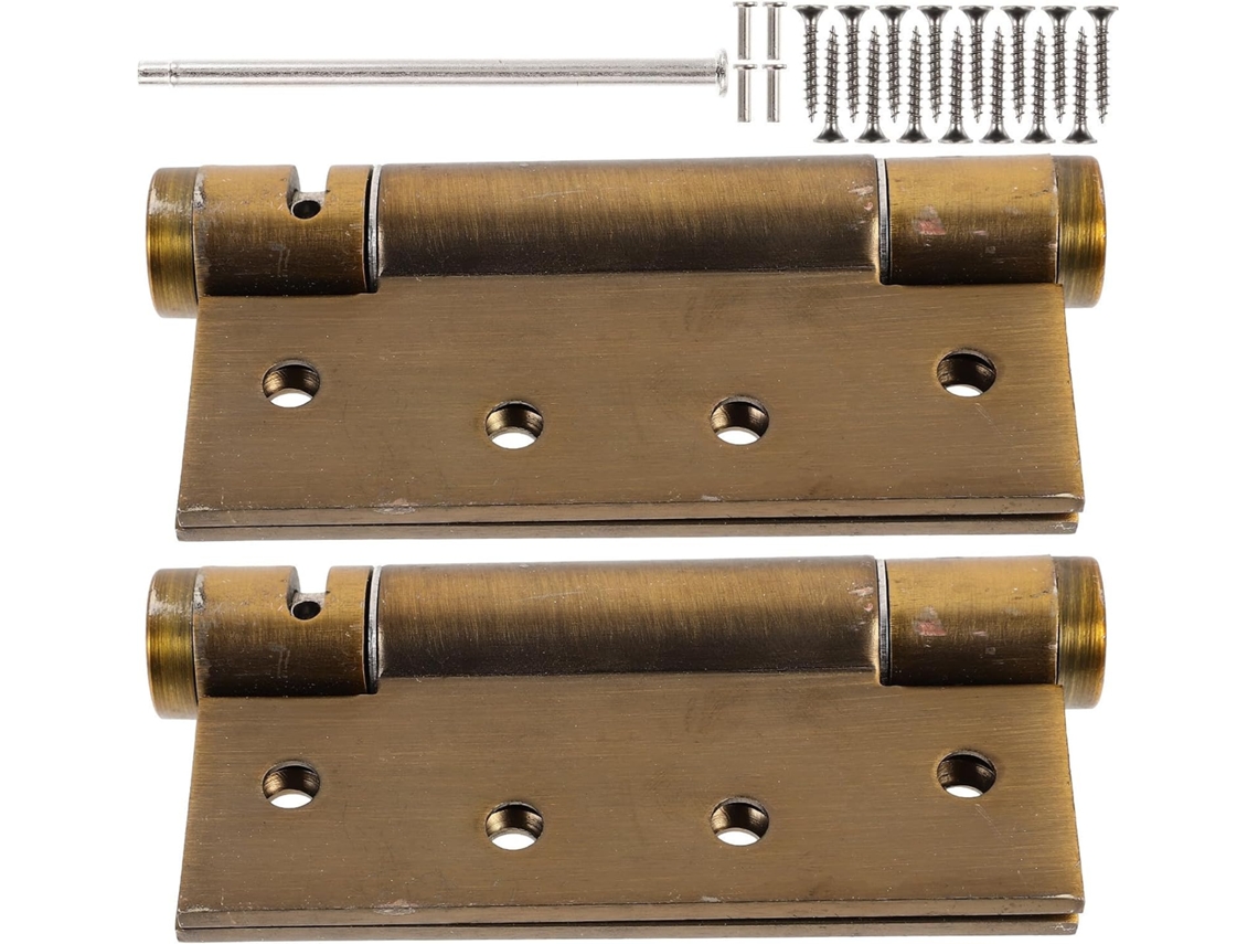 Conjunto De 2 Dobradiças Mola Com Fechamento Automático, Resistentes