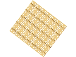 30 Mini Dobradiças De Cobre Para Caixa Madeira, Joias Pequena (8x10mm)
