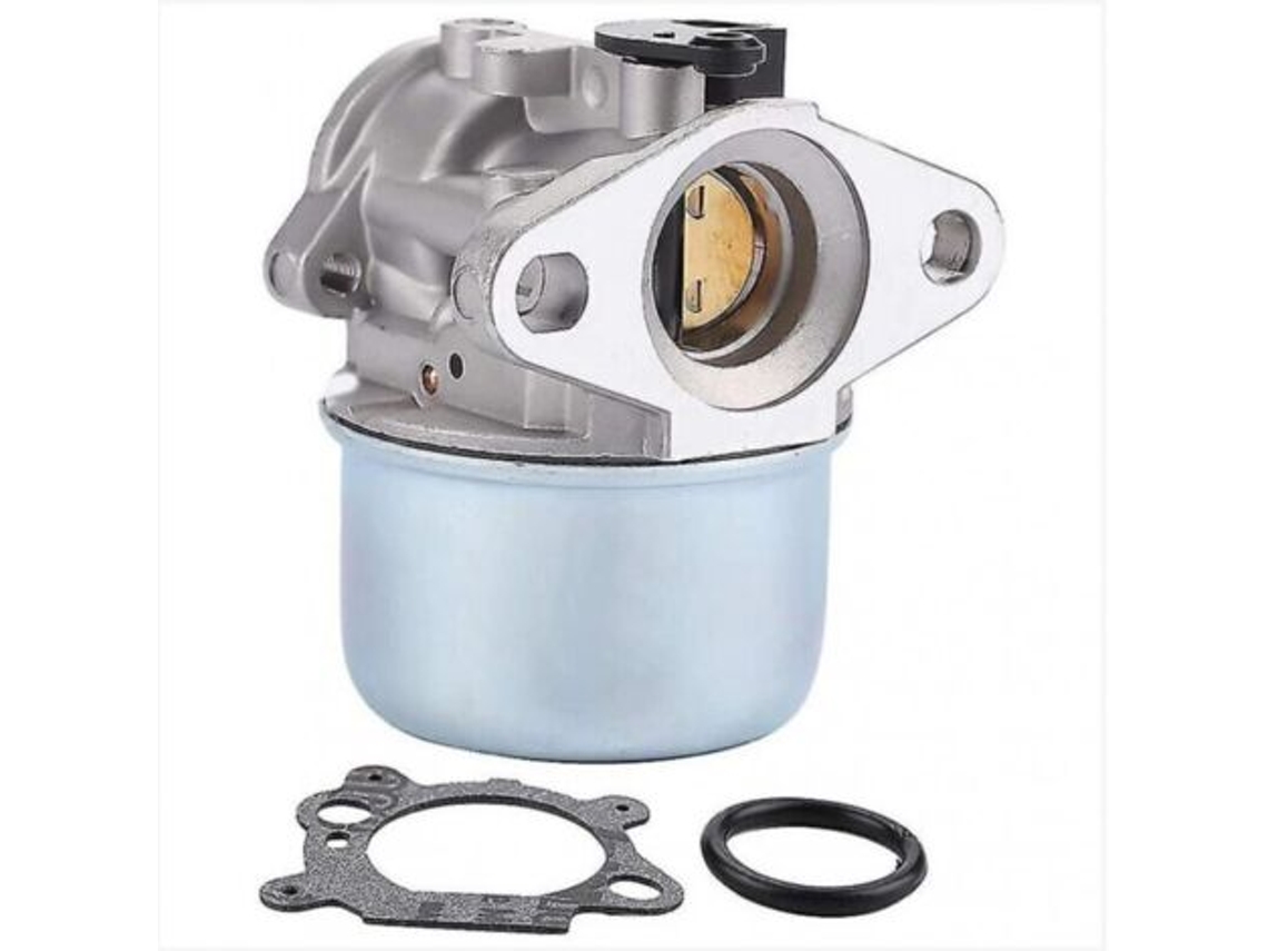 799868 Carburetor With 496116 795259 Air Filter Base, Compatible With 124l02 124t02 124t05 124t07