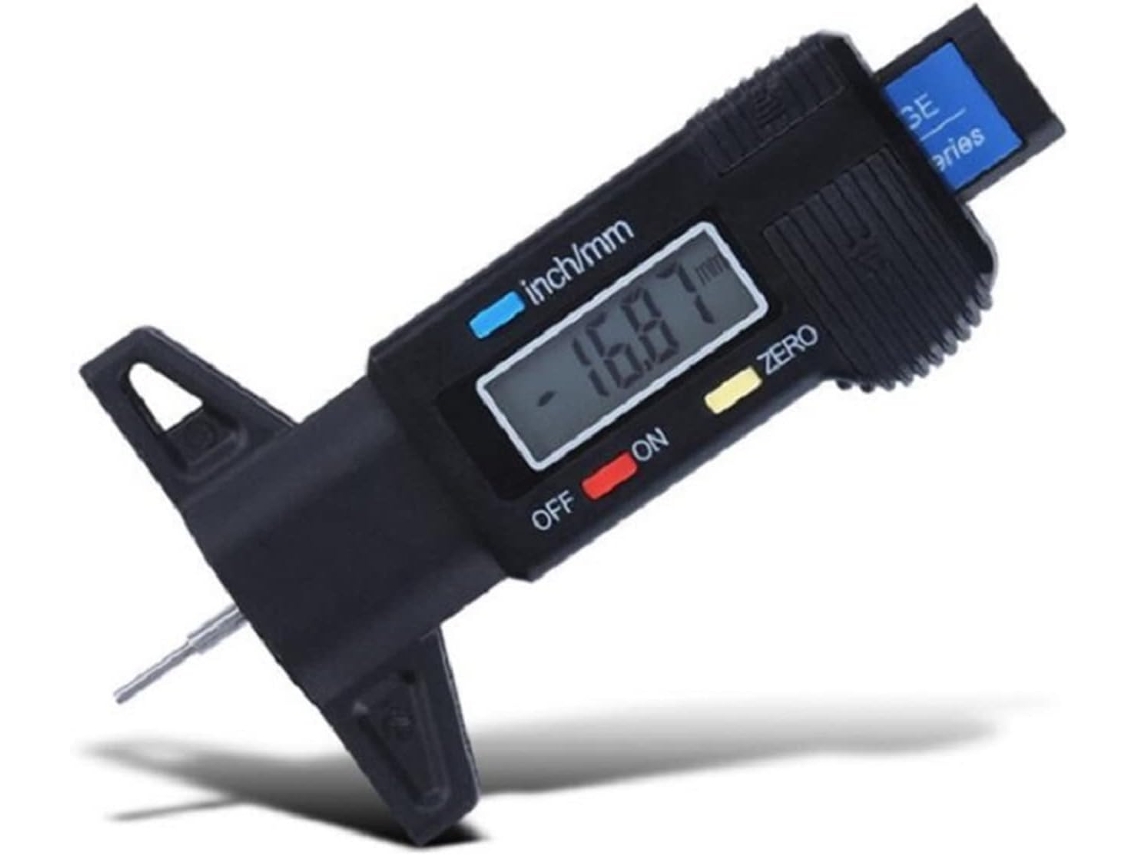 Micrômetro Digital De 0,01 Mm, 0-25 Lcd, Medidor Profundidade Banda