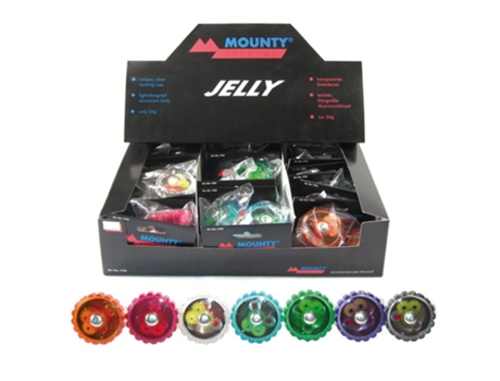 Campainha de bicicleta ASISTA Mini Jelly Giratoria Surtido Colores (Aluminio)