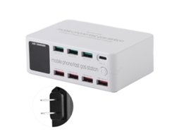 Estação de Carregamento Usb 8 em 1 LAXISCREED 100w