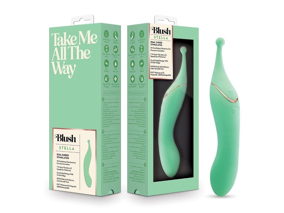Massajador Blush Blush Collection Verde VETONEK