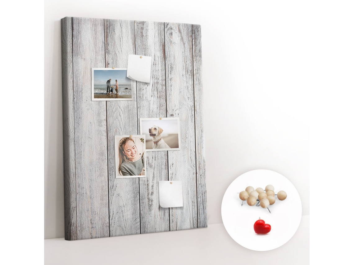 Painel De Cortiça Para Parede Abstração De Triângulos Para O Escritório Espelharte (70x100 Cm)