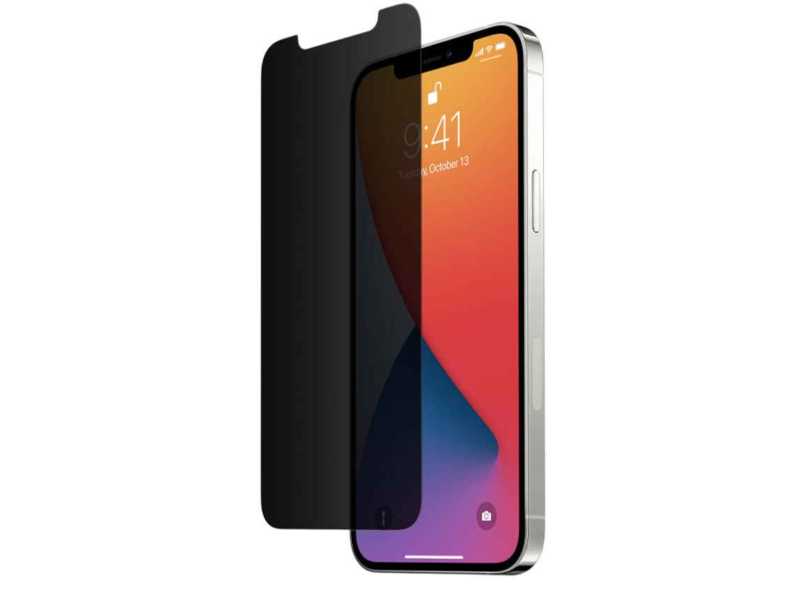 Eiger Vidro Temperado Película Protetora De Tela Anti-espião Para Iphone 16 Pro Max E 17 Pro Max Preto Transparente