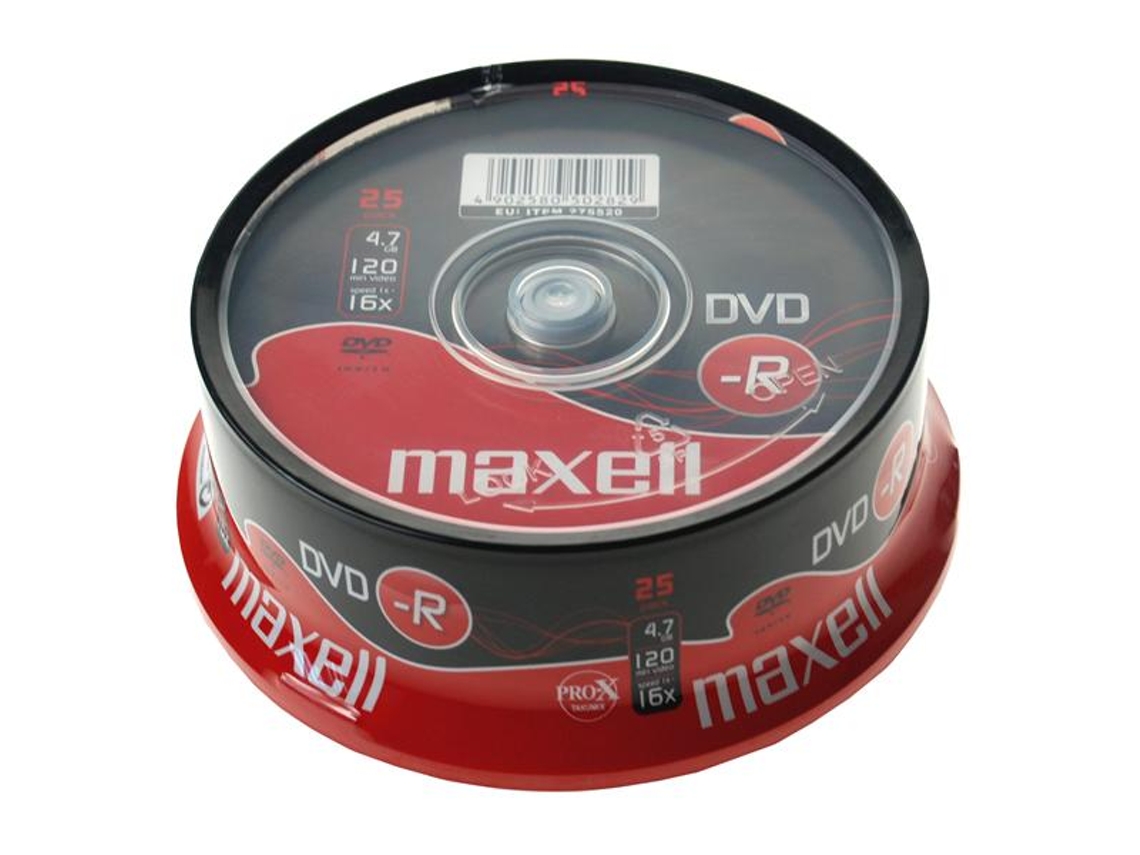 DVDs virgens MAXELL MAX-DMR47S2